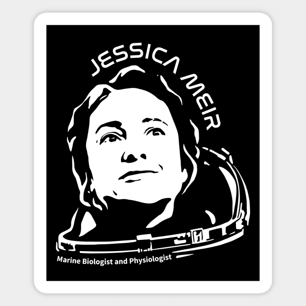 Women in Space: Jessica Meir Magnet by photon_illustration